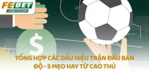 Tổng hợp các dấu hiệu trận đấu bán độ - 5 mẹo hay từ cao thủ